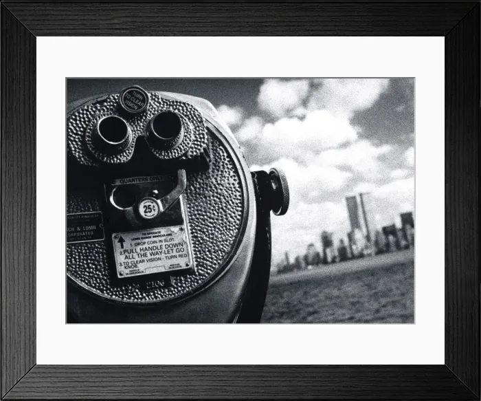 Framed Print : Telescope, New York Framed Print : Telescope, New York