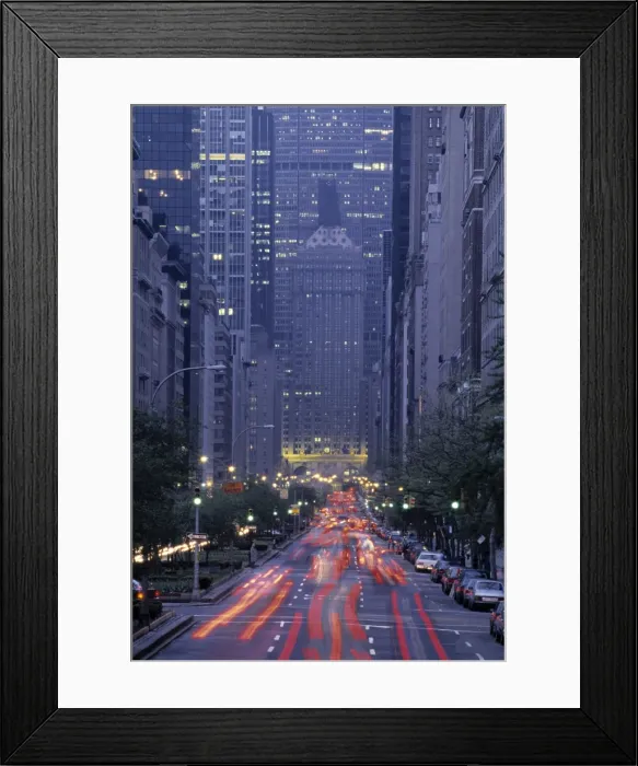 Framed Print : Park Avenue Framed Print : Park Avenue