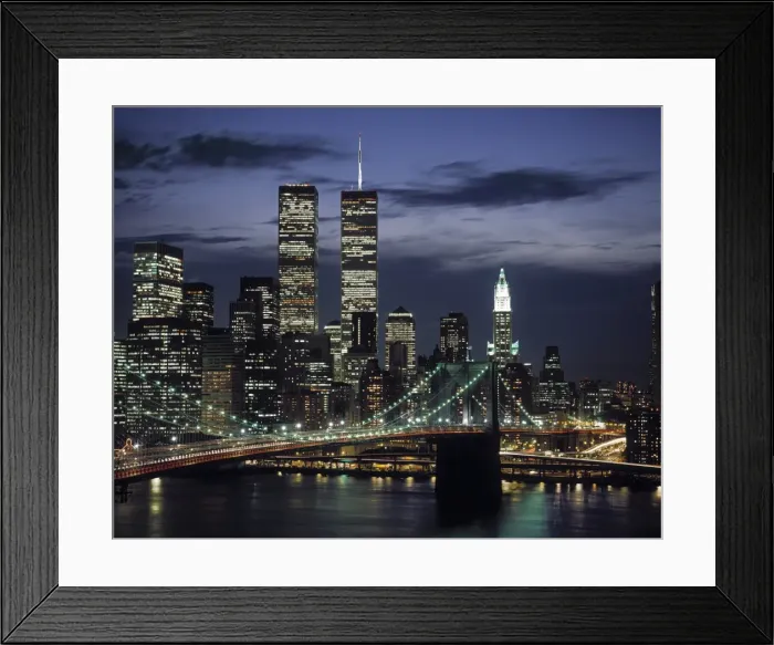 Framed Print : Manhatten, New York City Framed Print : Manhatten, New York City