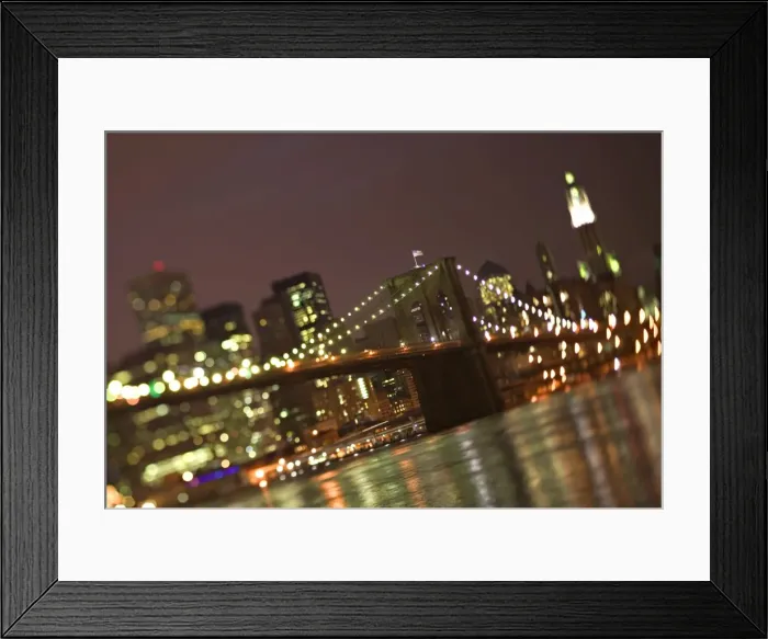 Framed Print : Brooklyn Bridge