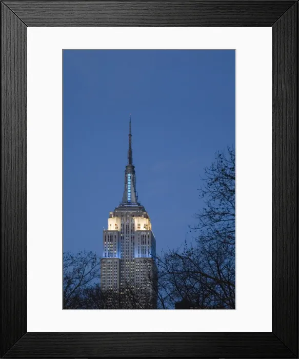 Framed Print : Empire State Building, Manhattan, New York City, USA Framed Print : Empire State Building, Manhattan, New York City, USA