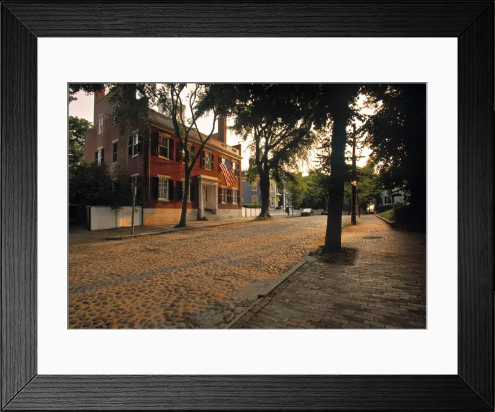Framed Print : Nantucket Town Framed Print : Nantucket Town