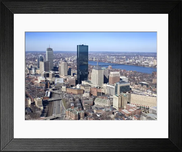 Framed Print : Back Bay, Boston Framed Print : Back Bay, Boston
