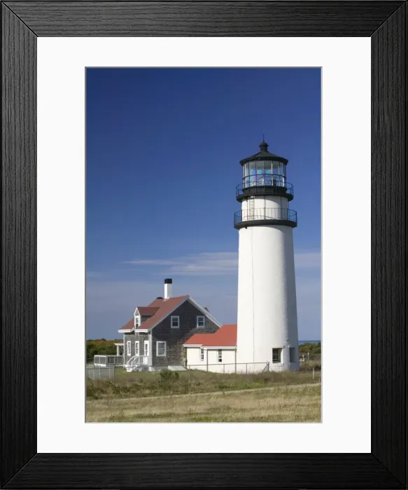 Framed Print : Cape Cod Lighthouse, Truro, Cape Cod, Massachusetts, USA Framed Print : Cape Cod Lighthouse, Truro, Cape Cod, Massachusetts, USA