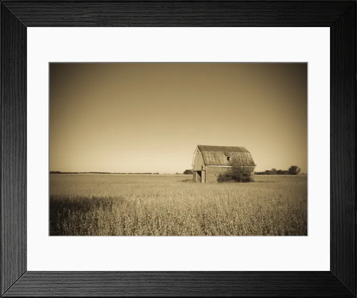 Framed Print : USA, Illinois, old Route 66, Odell, Barn