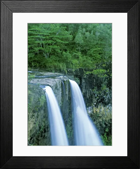 Framed Print : Wailua Falls Framed Print : Wailua Falls