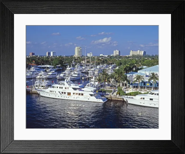 Framed Print : Fort Lauderdale, Florida, USA Framed Print : Fort Lauderdale, Florida, USA