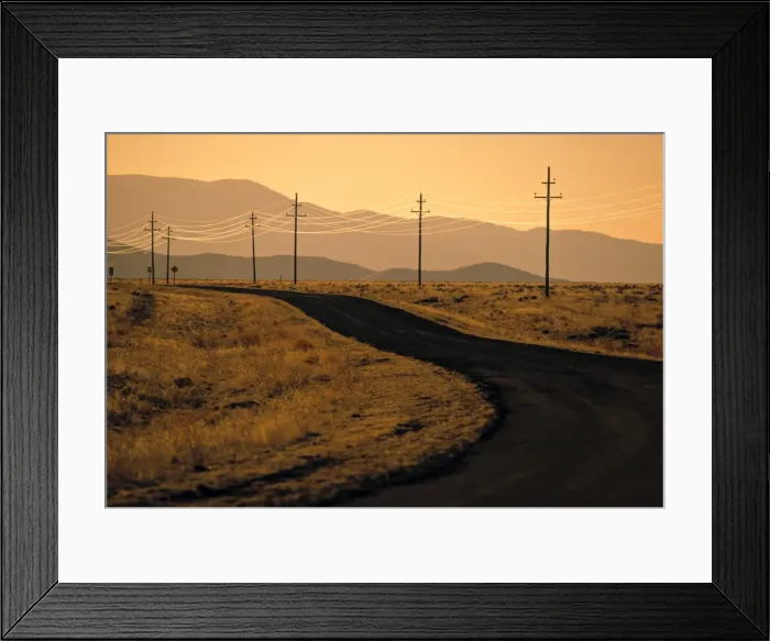 Framed Print : Road in Desert Framed Print : Road in Desert