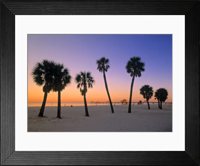 Framed Print : Clearwater beach Framed Print : Clearwater beach