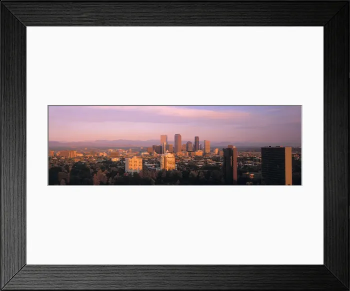 Framed Print : Downtown, Denver Framed Print : Downtown, Denver