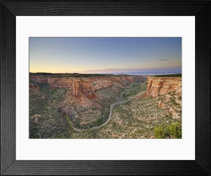 Framed Print : Ute Canyon Framed Print : Ute Canyon
