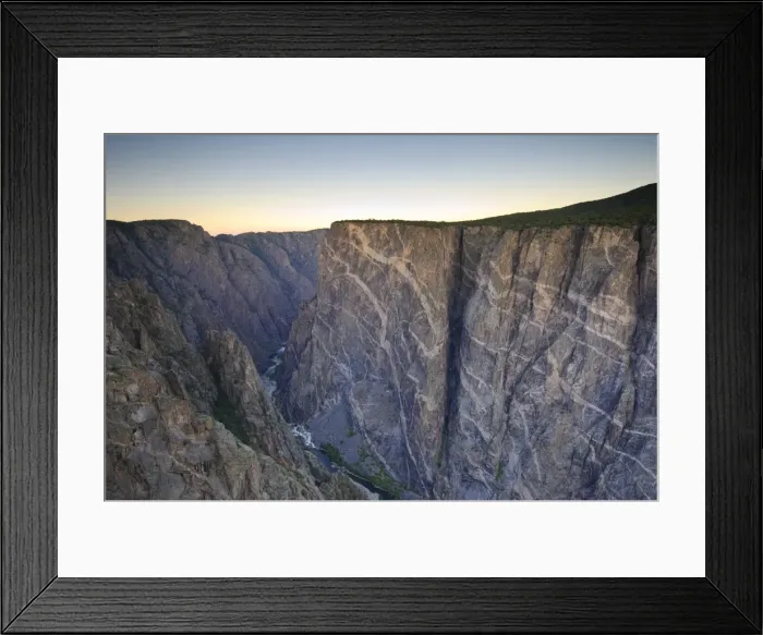 Framed Print : Canyon and Stratified Rock Framed Print : Canyon and Stratified Rock