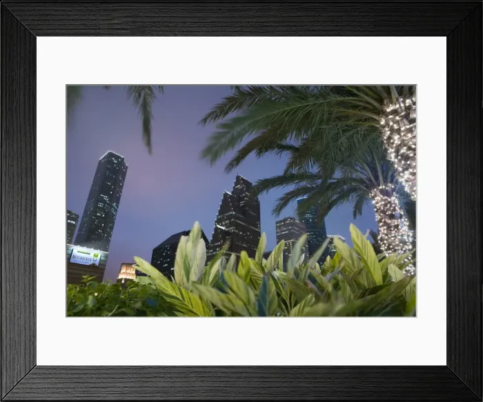 Framed Print : Downtown Houston, Texas, USA