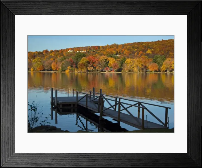Framed Print : Lake Waramaug Framed Print : Lake Waramaug