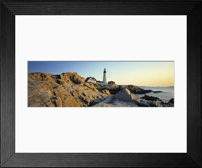 Framed Print : Portland Head Framed Print : Portland Head