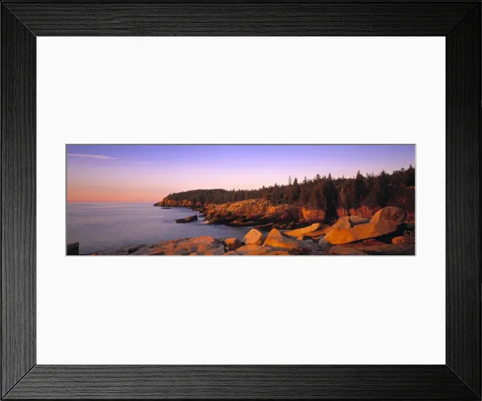 Framed Print : Acadia National Park, Mt