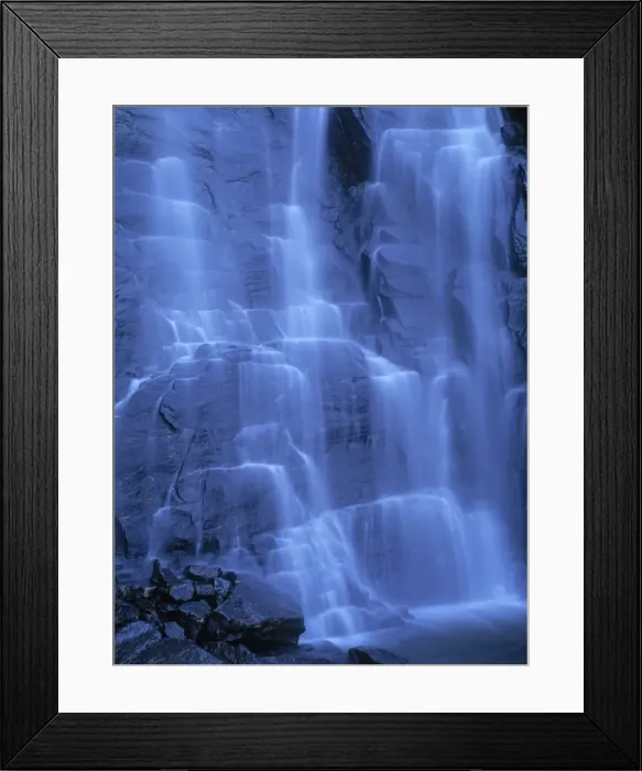 Framed Print : Hickory Nut Falls Framed Print : Hickory Nut Falls