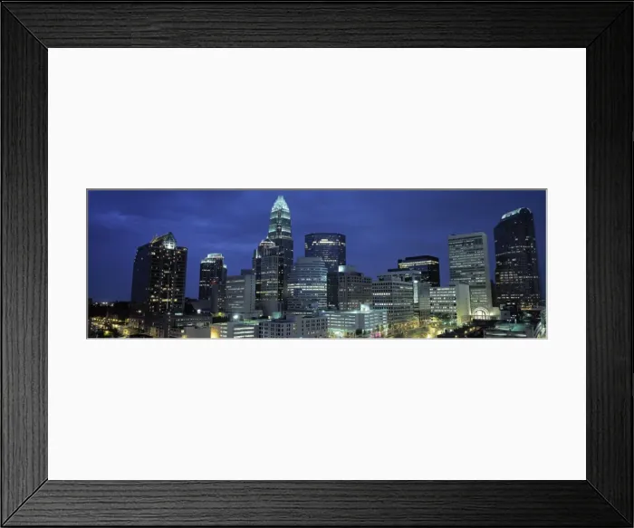 Framed Print : Charlotte, North Carolina Framed Print : Charlotte, North Carolina