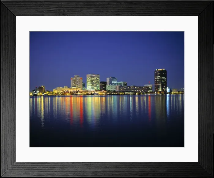 Framed Print : Norfolk skyline Framed Print : Norfolk skyline