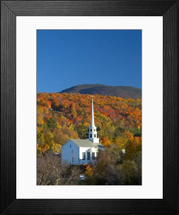 Framed Print : Church, Stowe Framed Print : Church, Stowe