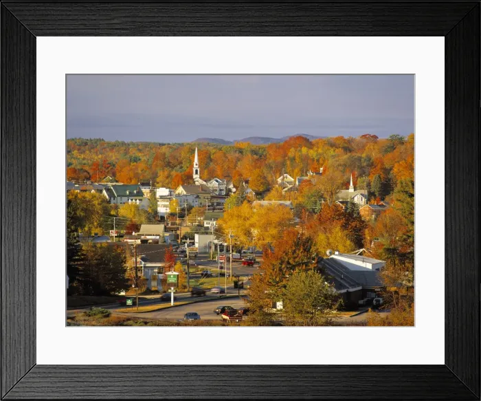Framed Print : Meredith, Lakes Region Framed Print : Meredith, Lakes Region