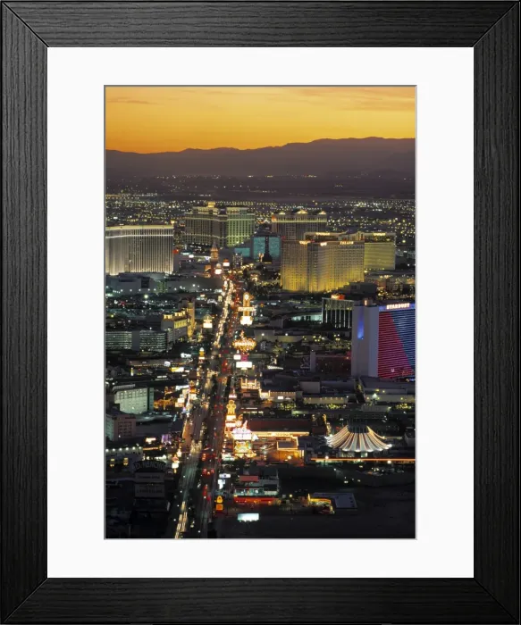 Framed Print : The Strip, Las Vegas, Nevada, USA Framed Print : The Strip, Las Vegas, Nevada, USA