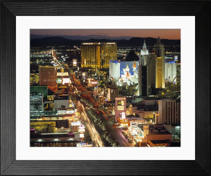 Framed Print : The Strip, Las Vegas Framed Print : The Strip, Las Vegas