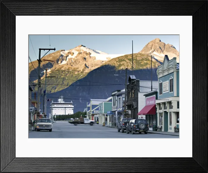 Framed Print : Broadway Street Framed Print : Broadway Street