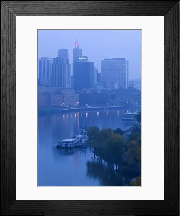 Framed Print : Skyline of St Framed Print : Skyline of St