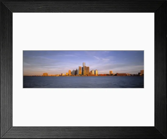 Framed Print : Detroit, Michigan Framed Print : Detroit, Michigan
