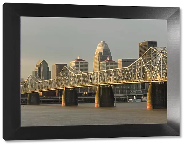Clark Memorial Bridge, Louisville, Kentucky, USA