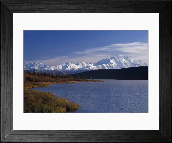 Framed Print : Mount McKinley, 2032ft Framed Print : Mount McKinley, 2032ft