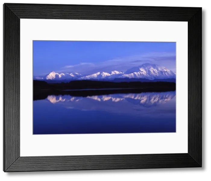 Framed Print : Mount McKinley from Reflection Lake Framed Print : Mount McKinley from Reflection Lake