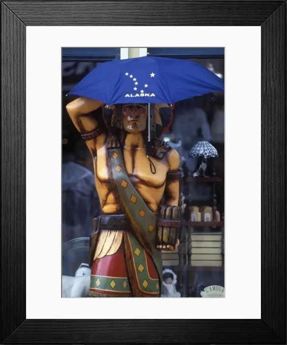 Framed Print : Skagway street scene Framed Print : Skagway street scene