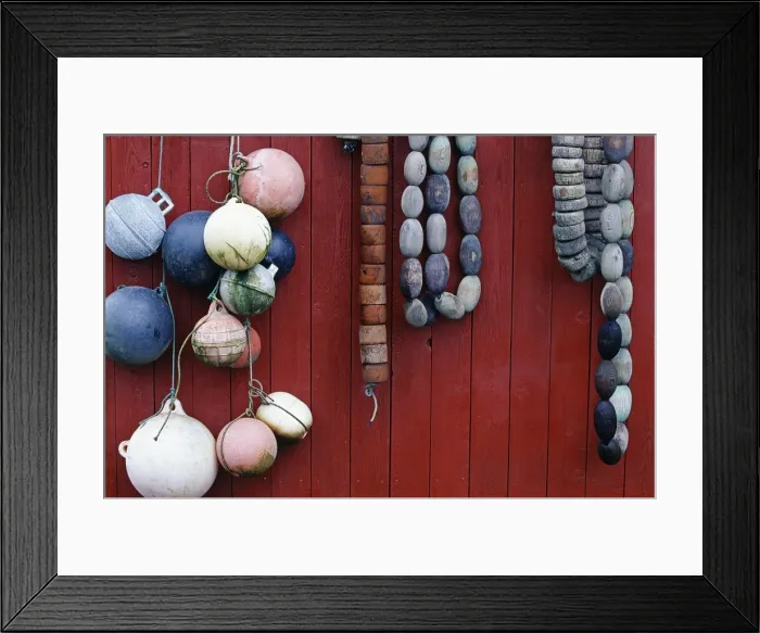 Framed Print : Fishing floats Framed Print : Fishing floats
