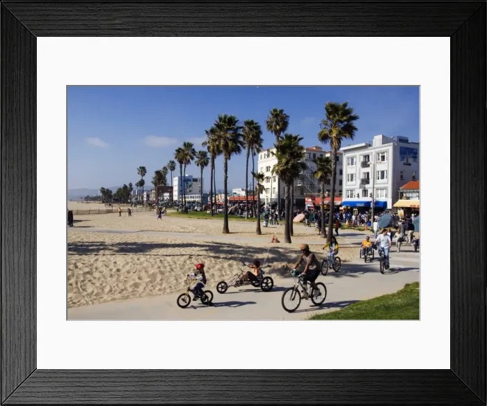 Framed Print : USA, California, Los Angeles, Venice Beach Framed Print : USA, California, Los Angeles, Venice Beach