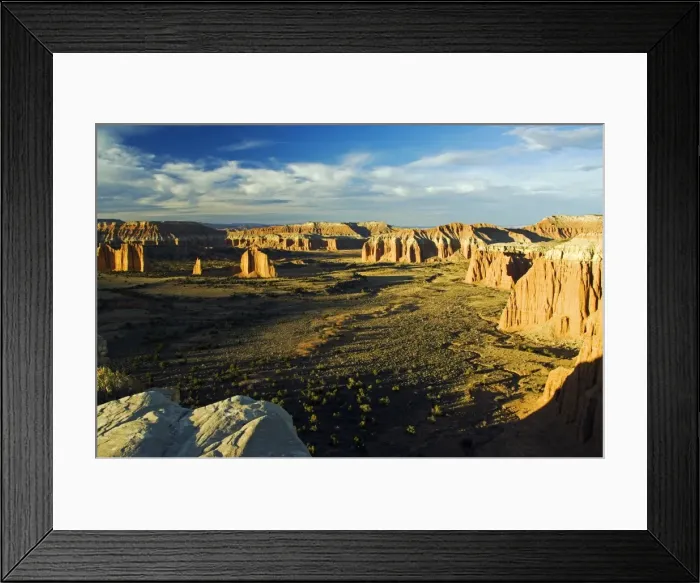 Framed Print : USA Utah Capitol Reef National Park Cathedral Framed Print : USA Utah Capitol Reef National Park Cathedral
