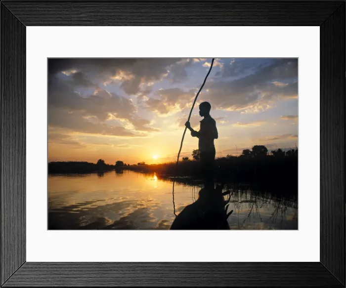 Framed Print : Okavango Delta Framed Print : Okavango Delta