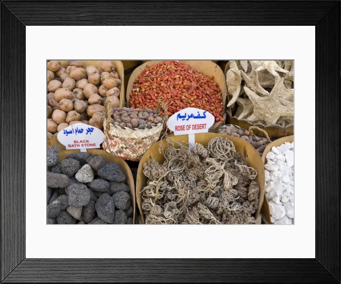 Framed Print : Spices at local market Framed Print : Spices at local market