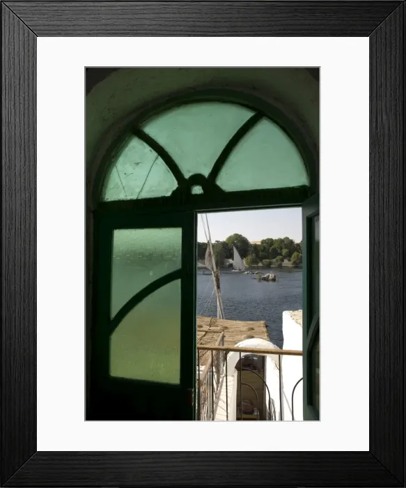 Framed Print : Elephantine Island & River Nile, Aswan, Egypt Framed Print : Elephantine Island & River Nile, Aswan, Egypt
