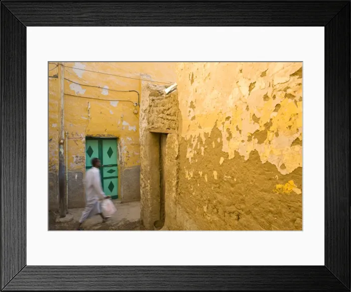 Framed Print : Nubian village Framed Print : Nubian village