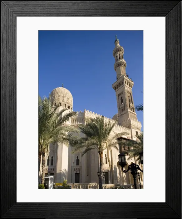 Framed Print : The Mosque of Abu Al-Abbas Al-Mursi Framed Print : The Mosque of Abu Al-Abbas Al-Mursi