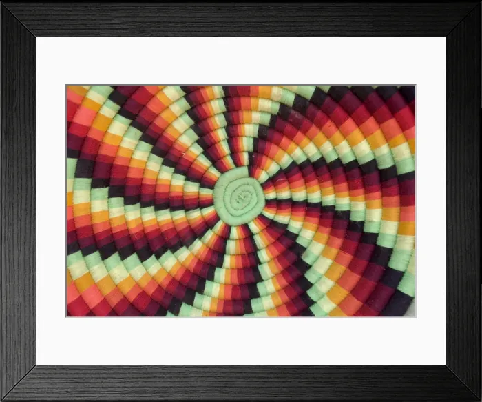 Framed Print : Injera basket (Sifet), Ethiopian Highlands, Ethiopia