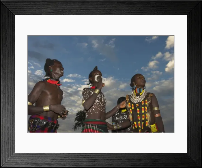 Framed Print : Ethiopia, Lower Omo valley Framed Print : Ethiopia, Lower Omo valley