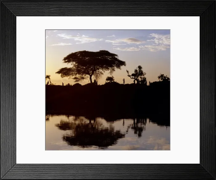 Framed Print : Ethiopia, Southwest Ethiopia, Omo River