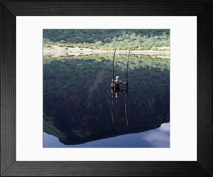 Framed Print : The extinct volcano at Chew Bet in southern Ethiopia has a dark Framed Print : The extinct volcano at Chew Bet in southern Ethiopia has a dark