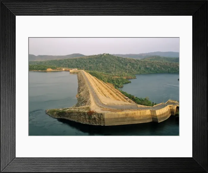 Framed Print : Ghana, Volta Region, Akosombo Framed Print : Ghana, Volta Region, Akosombo