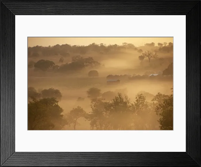 Framed Print : Ghana, Upper east Region, Gambaga, Harmattan Framed Print : Ghana, Upper east Region, Gambaga, Harmattan