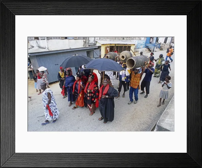 Framed Print : Ghana, Central region, Sharma Framed Print : Ghana, Central region, Sharma
