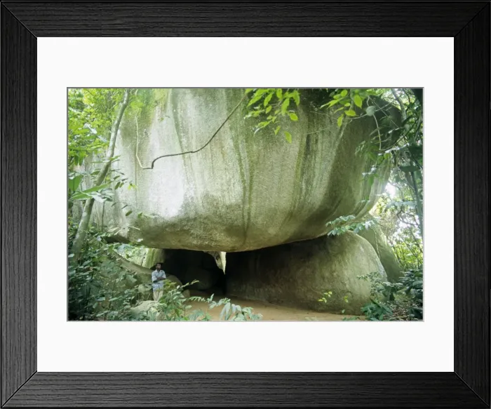 Framed Print : Ghana, Central region, Wassa Domama